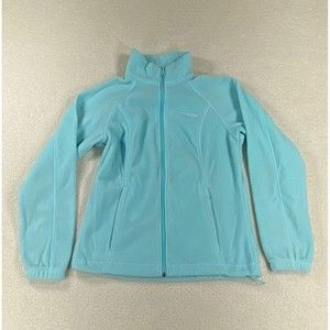 Columbia Sportswear Company Full Zip Women's Size Small Blue Fleece Jacket‎